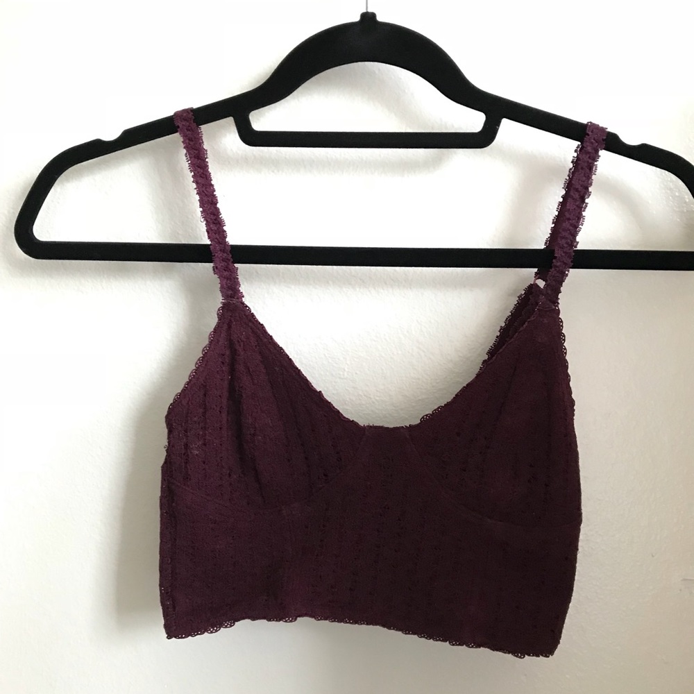 Bralet or crop top